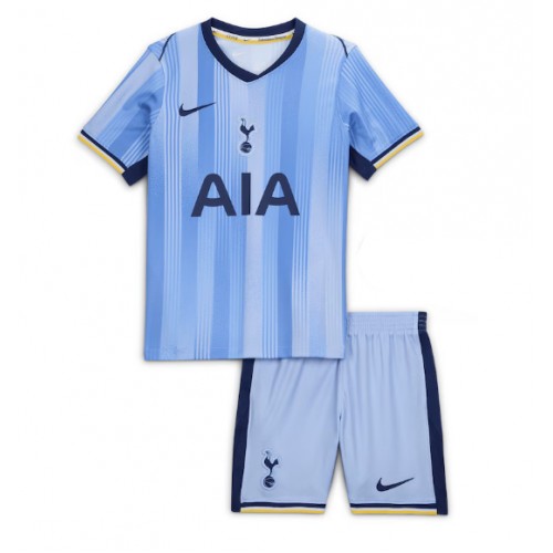 Fotbalové Dres Tottenham Hotspur Dětské Venkovní 2024-25 Krátký Rukáv (+ trenýrky)